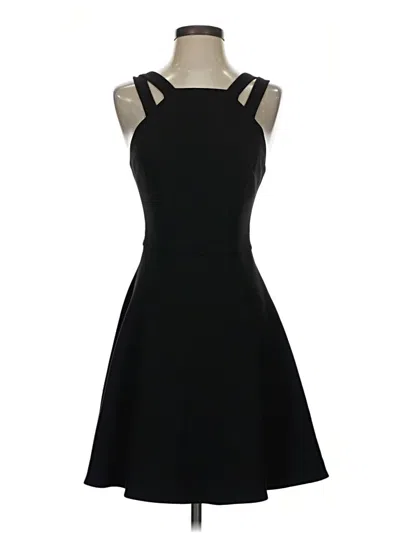 Pre-owned French Connection Cocktail Dress In Black