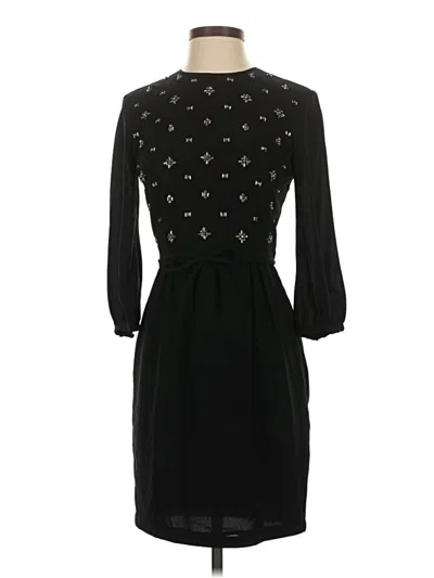 Pre-owned French Connection Cocktail Dress In Black