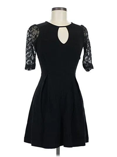 Pre-owned French Connection Cocktail Dress In Black