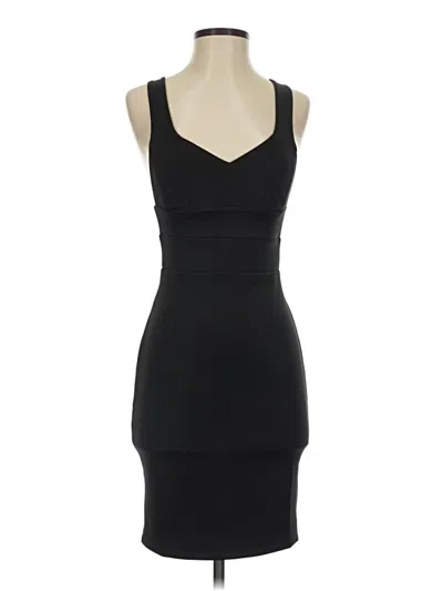 Pre-owned French Connection Cocktail Dress In Black