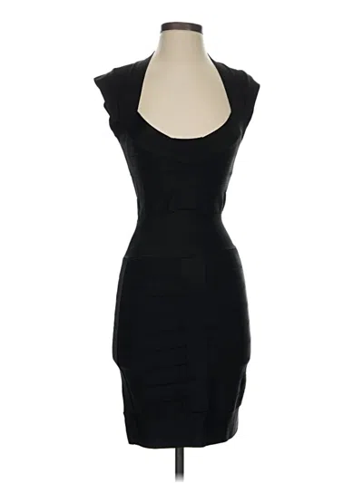 Pre-owned French Connection Cocktail Dress In Black