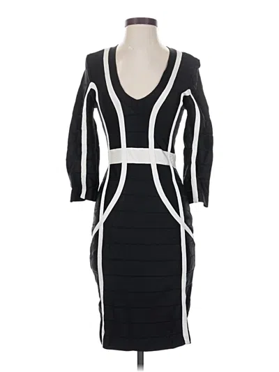 Pre-owned French Connection Cocktail Dress In Black