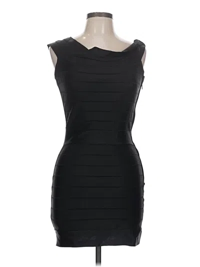 Pre-owned French Connection Cocktail Dress In Black