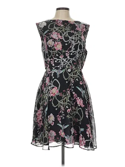 Pre-owned French Connection Cocktail Dress In Black