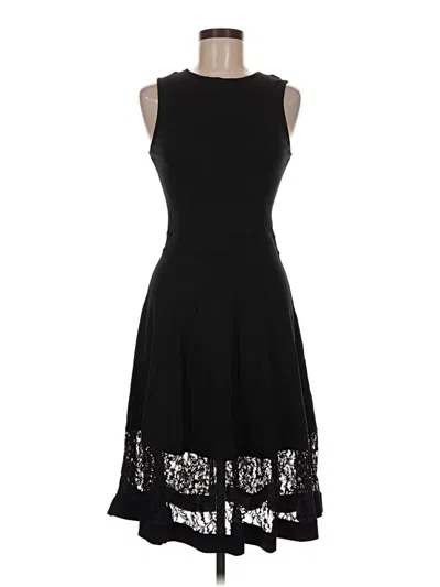 Pre-owned French Connection Cocktail Dress In Black