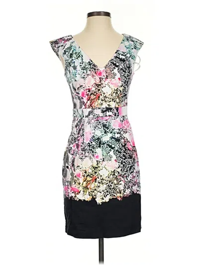 Pre-owned French Connection Cocktail Dress In Black