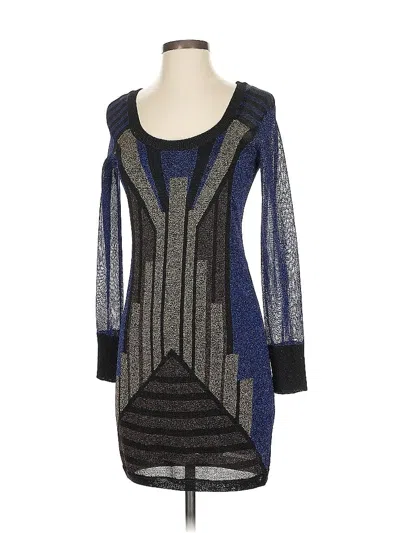 Pre-owned French Connection Cocktail Dress In Blue