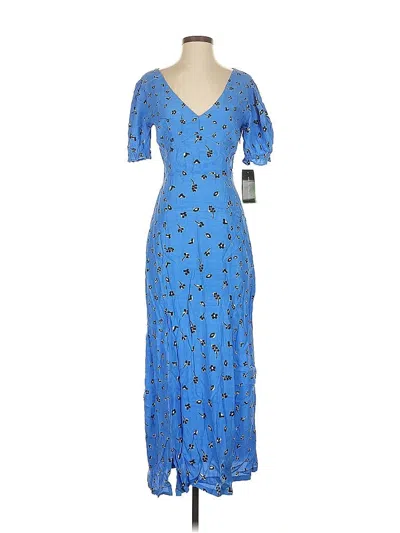 Pre-owned French Connection Cocktail Dress In Blue