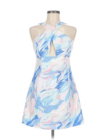 Pre-owned French Connection Cocktail Dress In Blue