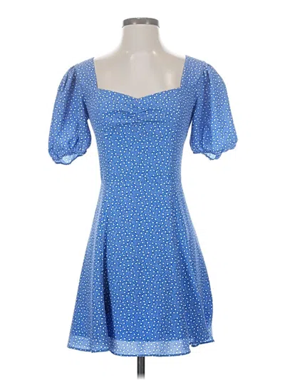 Pre-owned French Connection Cocktail Dress In Blue