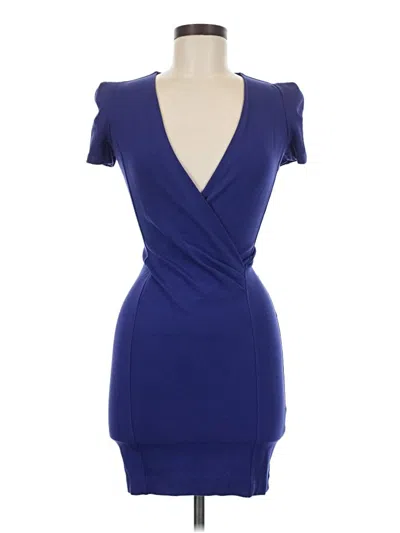 Pre-owned French Connection Cocktail Dress In Blue