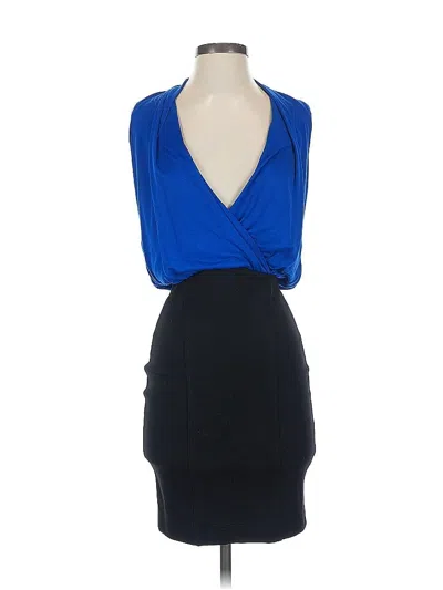 Pre-owned French Connection Cocktail Dress In Blue