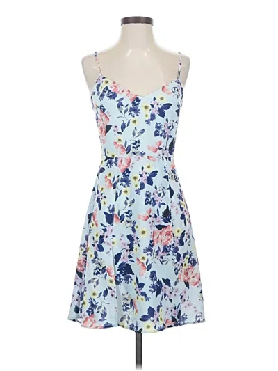 French Connection Cocktail Dress In Blue