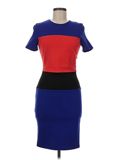 Pre-owned French Connection Cocktail Dress In Blue