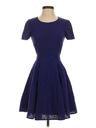 Pre-owned French Connection Cocktail Dress In Blue