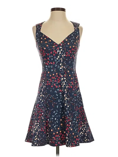 Pre-owned French Connection Cocktail Dress In Blue