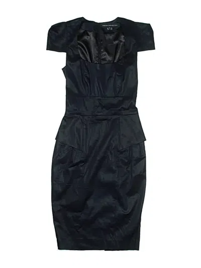 Pre-owned French Connection Cocktail Dress In Blue