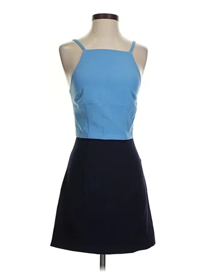 Pre-owned French Connection Cocktail Dress In Blue