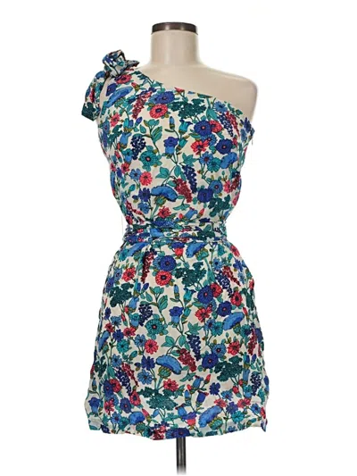 Pre-owned French Connection Cocktail Dress In Blue