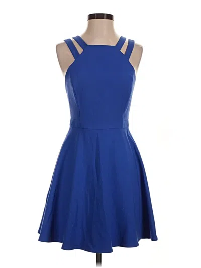 Pre-owned French Connection Cocktail Dress In Blue