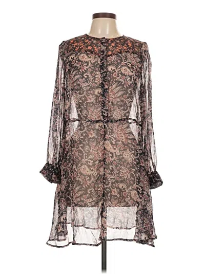 Pre-owned French Connection Cocktail Dress In Brown