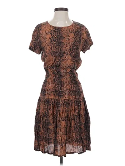 Pre-owned French Connection Cocktail Dress In Brown