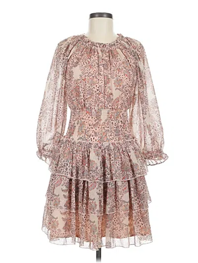 Pre-owned French Connection Cocktail Dress In Brown