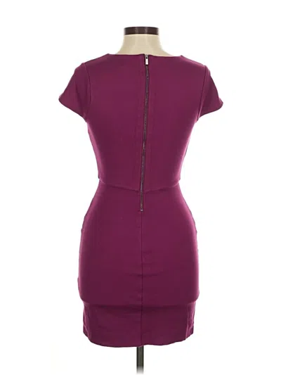 Pre-owned French Connection Cocktail Dress In Burgundy