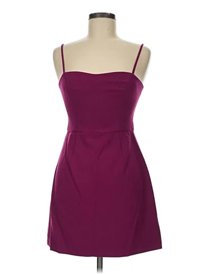 Pre-owned French Connection Cocktail Dress In Burgundy