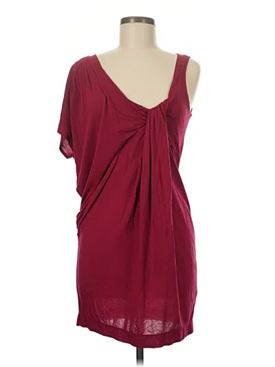 Pre-owned French Connection Cocktail Dress In Burgundy