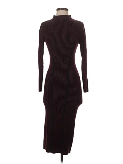 Pre-owned French Connection Cocktail Dress In Burgundy