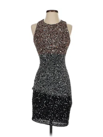 Pre-owned French Connection Cocktail Dress In Gold