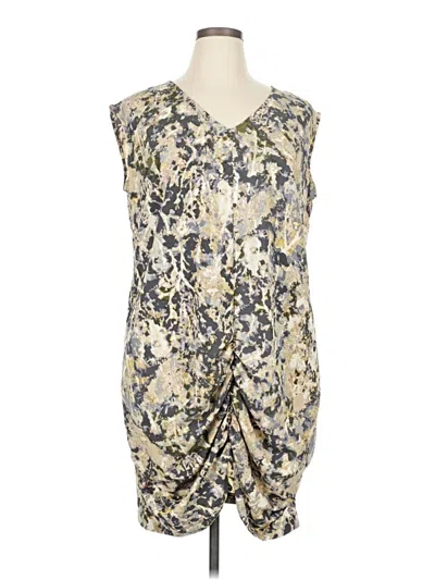 Pre-owned French Connection Cocktail Dress In Gold