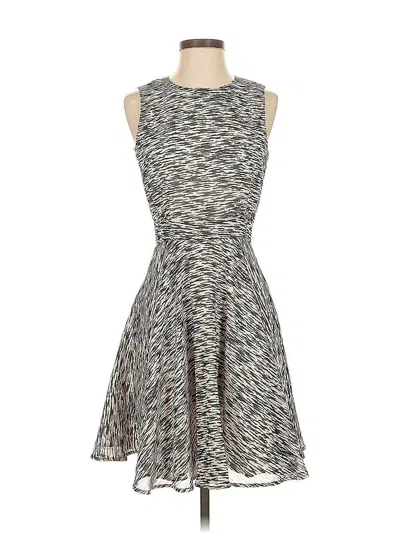 Pre-owned French Connection Cocktail Dress In Gray