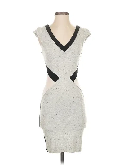 Pre-owned French Connection Cocktail Dress In Gray