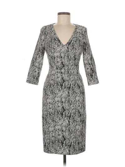 French Connection Cocktail Dress In Gray