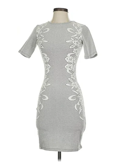 Pre-owned French Connection Cocktail Dress In Gray