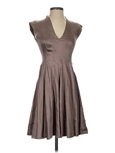 Pre-owned French Connection Cocktail Dress In Gray