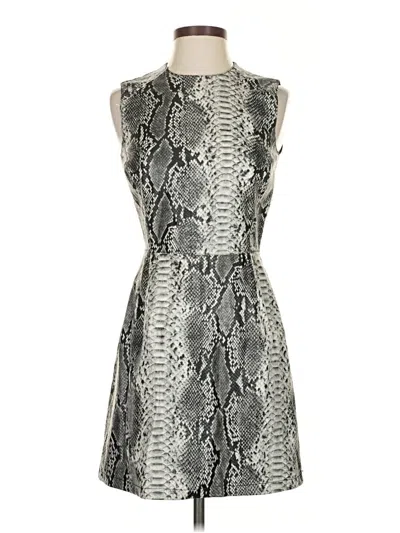 Pre-owned French Connection Cocktail Dress In Gray