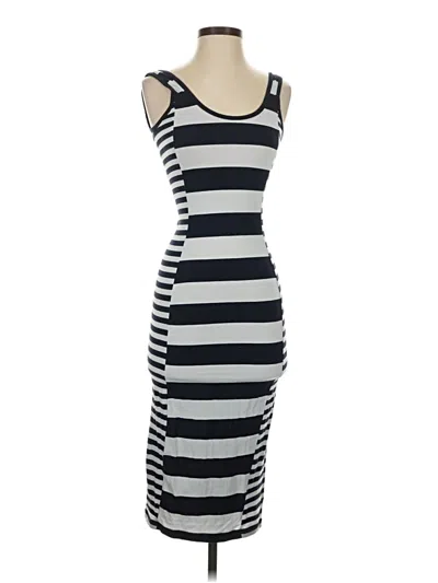 Pre-owned French Connection Cocktail Dress In Gray