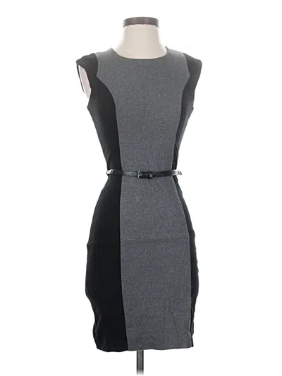 Pre-owned French Connection Cocktail Dress In Gray