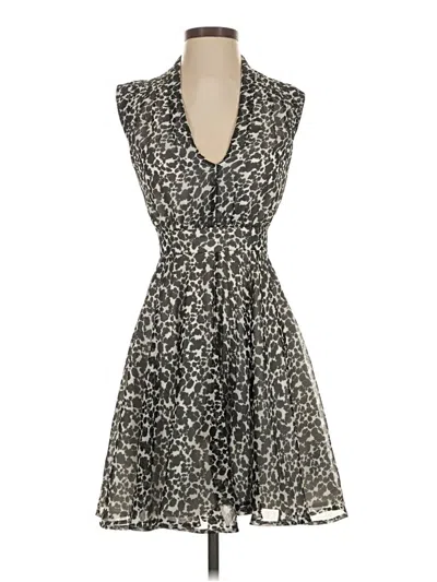 Pre-owned French Connection Cocktail Dress In Gray