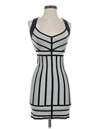 Pre-owned French Connection Cocktail Dress In Gray