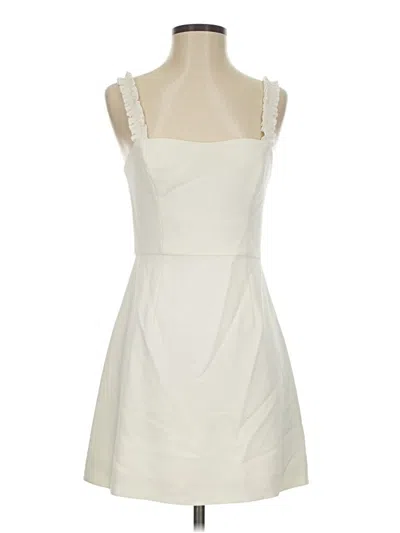 Pre-owned French Connection Cocktail Dress In Ivory