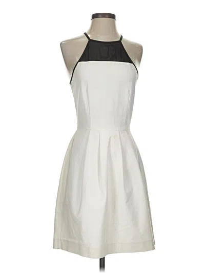 Pre-owned French Connection Cocktail Dress In Ivory
