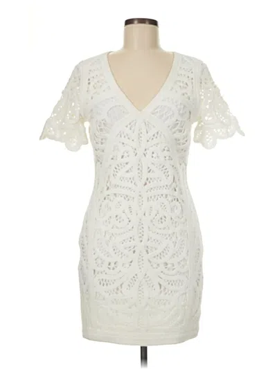 Pre-owned French Connection Cocktail Dress In Ivory