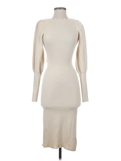 Pre-owned French Connection Cocktail Dress In Ivory
