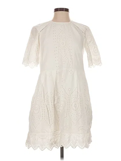 Pre-owned French Connection Cocktail Dress In Ivory