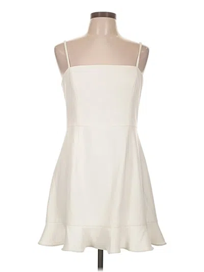 Pre-owned French Connection Cocktail Dress In Ivory