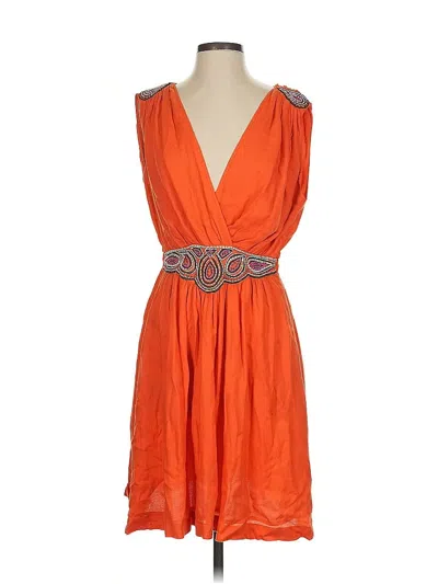 Pre-owned French Connection Cocktail Dress In Orange